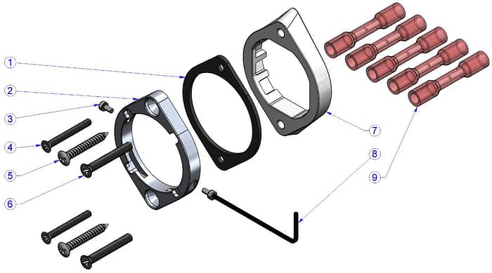 tailBeaconX Universal Installation Kit